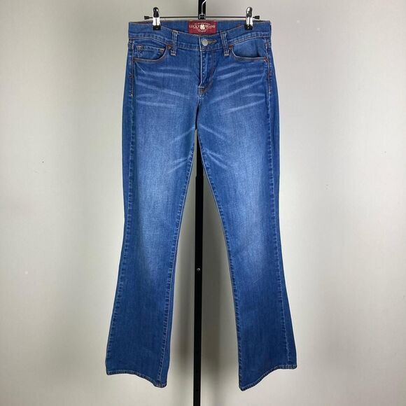 Lucky Brand Sofia Boot Low Rise Bootcut Jeans Size 4 / 27 Long - Picture 1 of 8